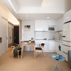 兩室心合 . 恰恰 現代風 新成屋