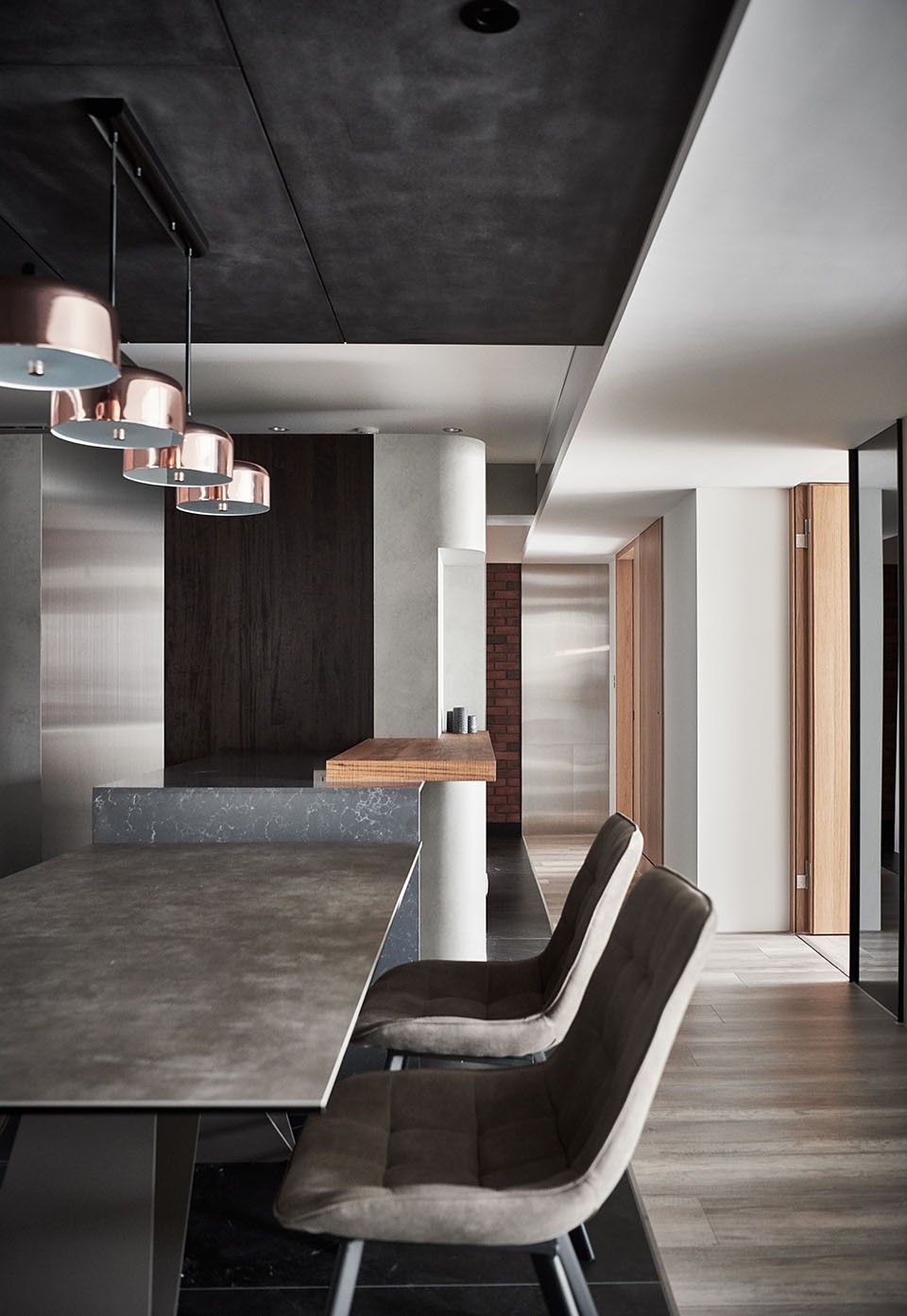 為結構賦予姿態，調和生動的空間表情