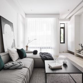 tranquil white 北歐風 新成屋