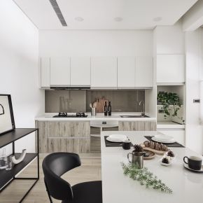 tranquil white 北歐風 新成屋