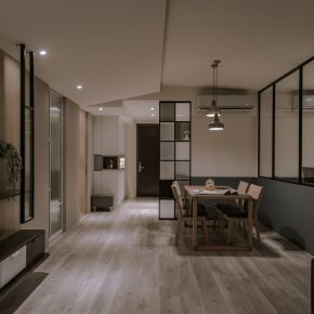 秘密 混搭風 新成屋