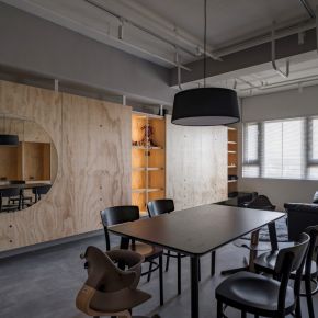 合伴 plywood house 混搭風 新成屋