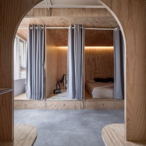 合伴 plywood house 混搭風 新成屋
