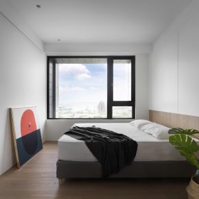 藕粉色清新日光宅 北歐風 新成屋