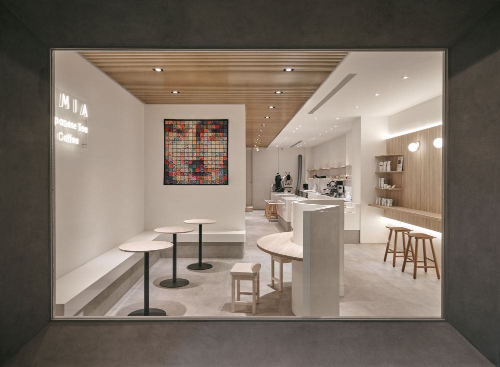 覓芽咖啡 日式風 商業空間