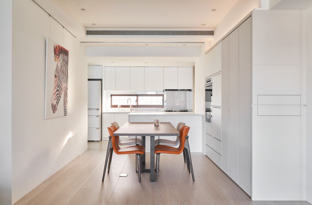 現代風裝修 40坪 3房2廳2衛 300萬 台北市 日安 裝修案例效果圖 - 100室內設計