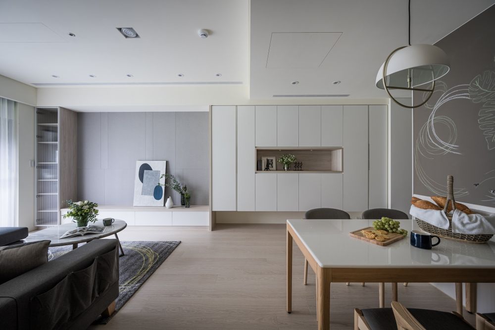 【預售屋客變 / 室內設計】台中北屯-惠宇現代北歐宅