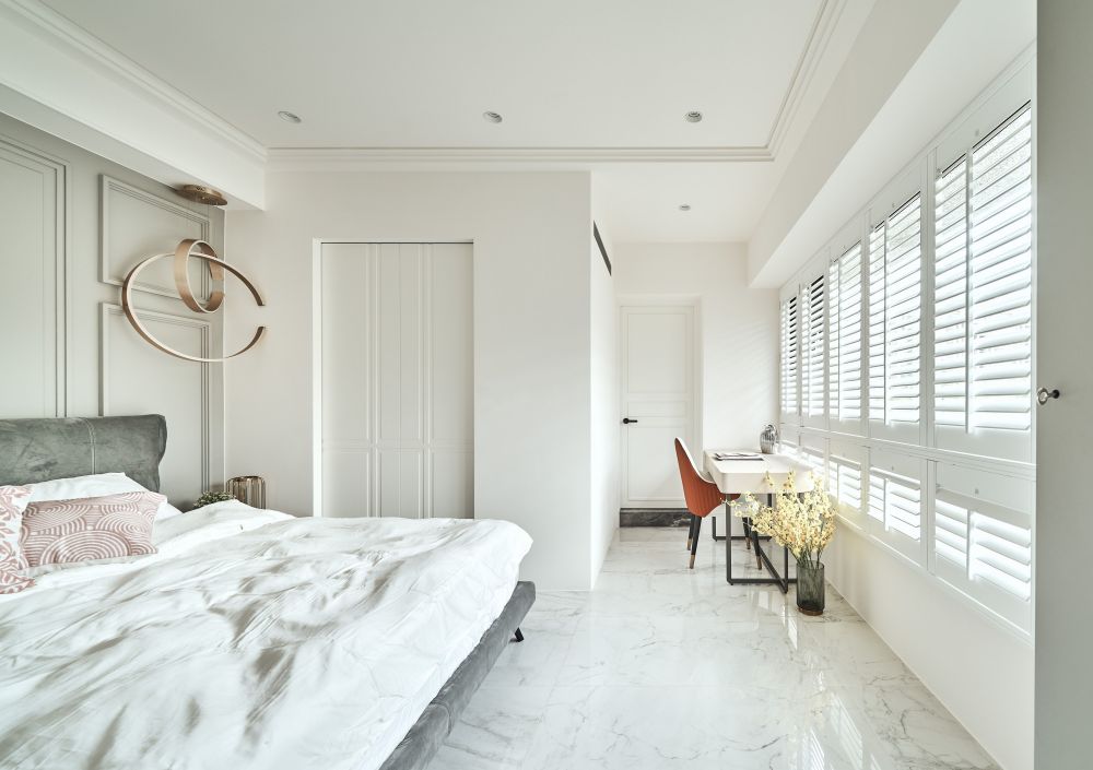 午後的銀白雪境