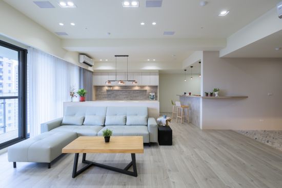 溫潤色調×木紋質韻 以系統傢俱打造明亮北歐美宅 - 北歐風 - 51-80坪