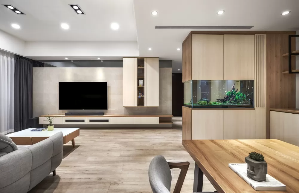 現代簡約煦暖木質宅