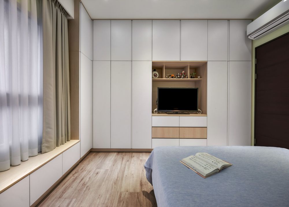 現代簡約煦暖木質宅