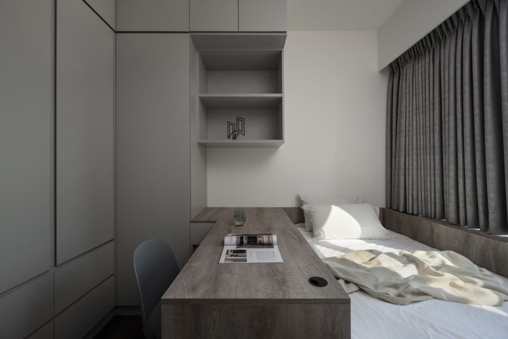 翩章。天頂、主牆各以優美弧度牽引視角