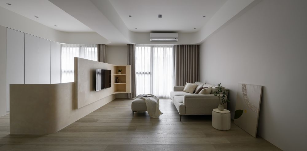 一弧天地虛實相依,至簡至真浸潤心嶼