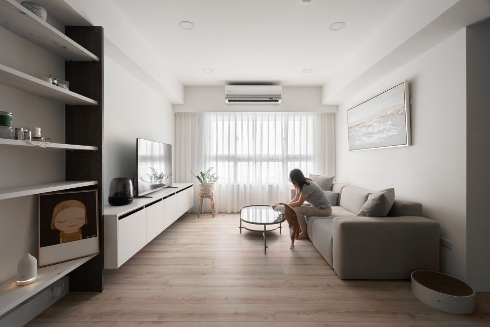 17坪極簡清新中古宅