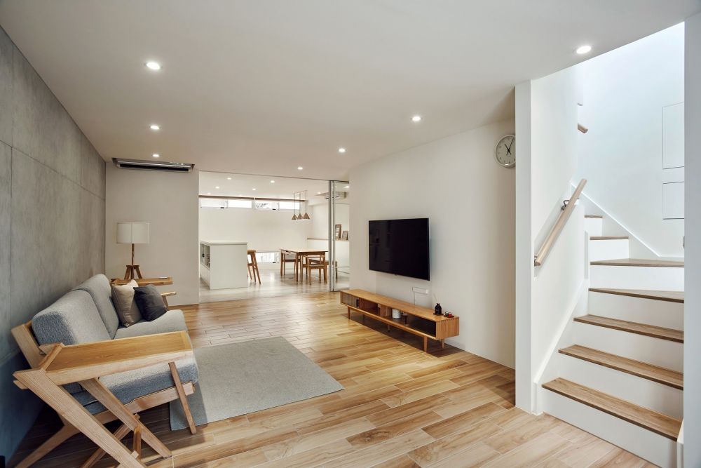 透天老宅翻新 日式風格