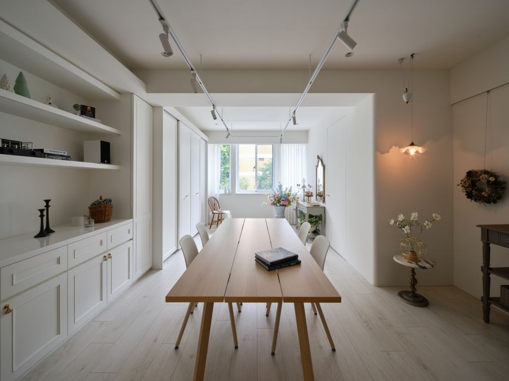 你說的白是什麼白？全白花藝師風格宅！