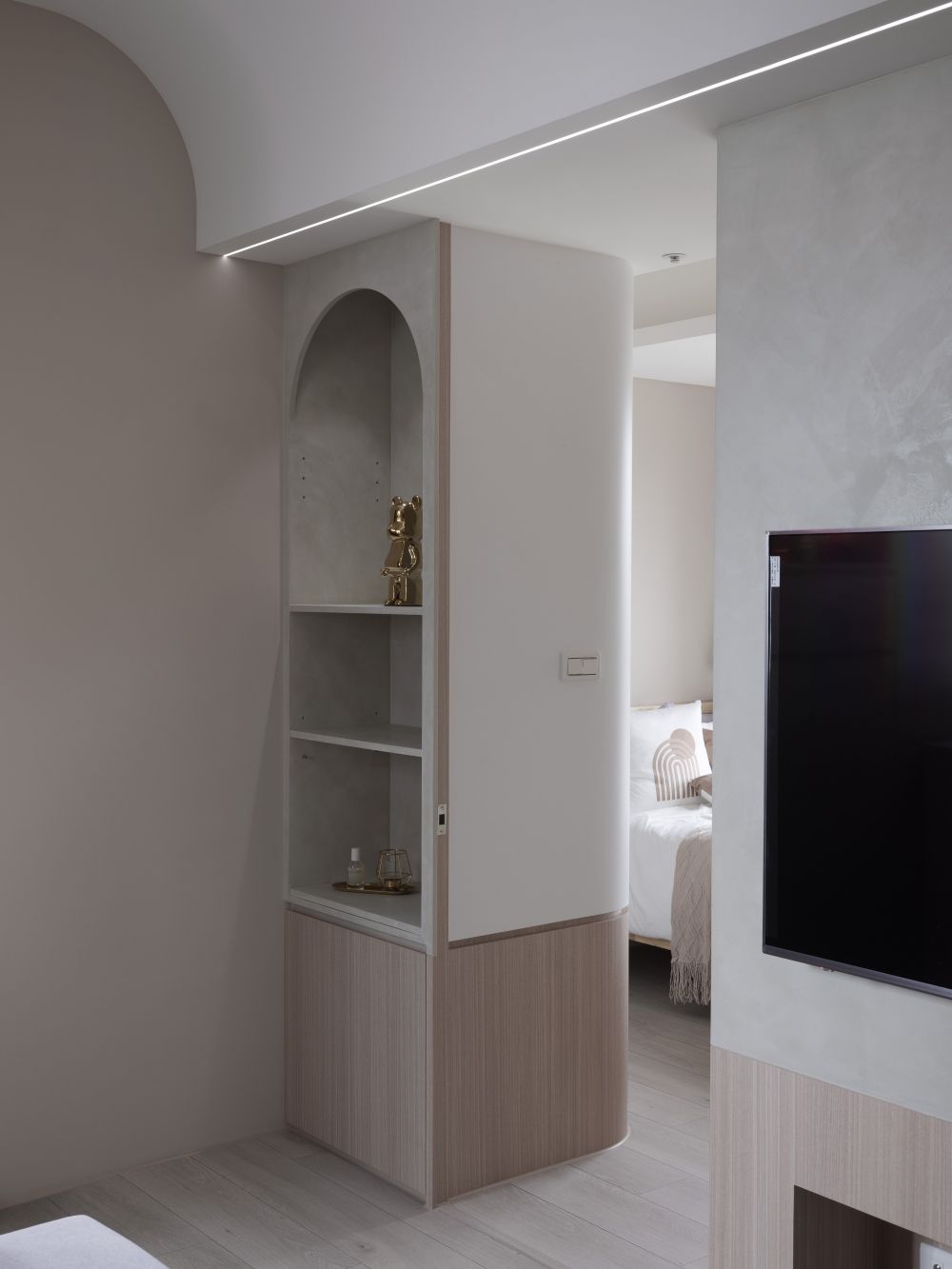 定制小宅｜莫蘭迪粉與北歐調色盤