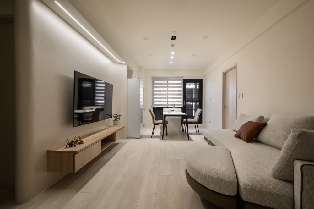 化繁為簡，20坪清新簡約宅