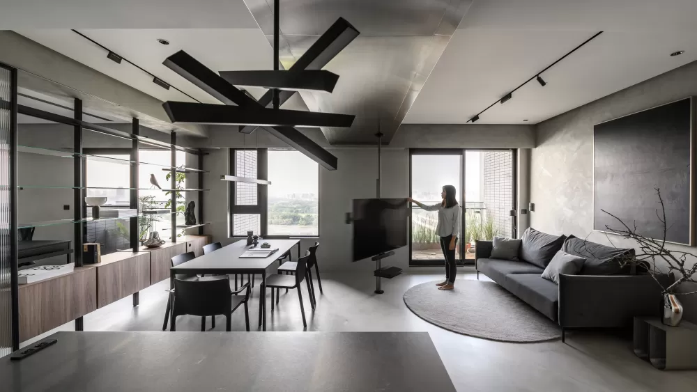 現代風裝修 40坪 2房2廳2衛 501萬 新北市 House & Studio MJ 裝修案例效果圖 - 100室內設計