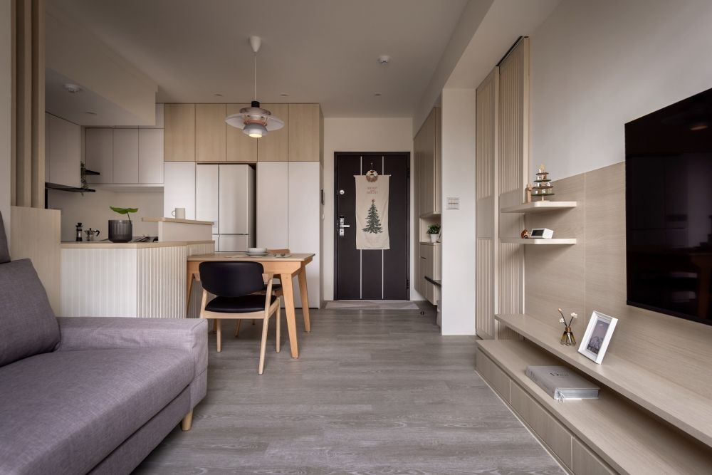 輕日式風格，打造自然舒適居家氛圍