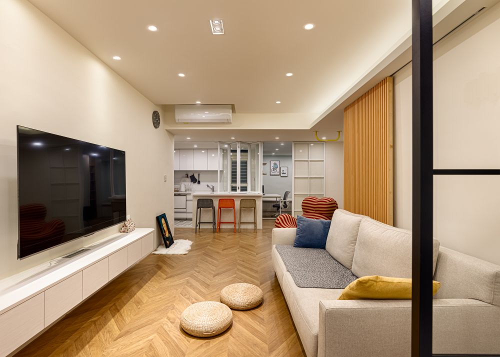 溫和奶油色孕育北歐調性