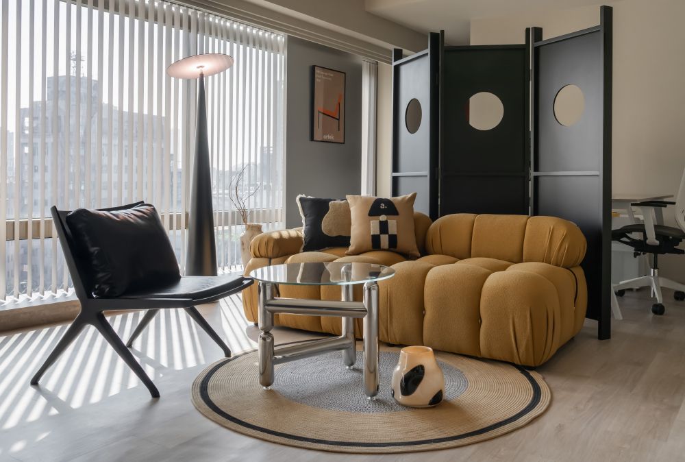 微型辦公室輕裝修 • 現代輕復古風格