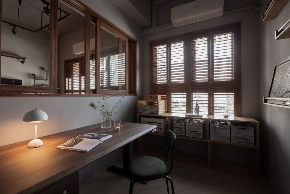 注入復古工業獨特的魅力，以鐵件 × 穀倉門共築42坪3房復古工業風寓所