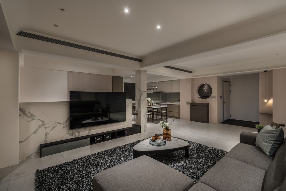 挹注簡約風範 描摹柔潤居所