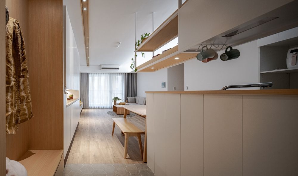 有孝親房的單身宅 北歐風 老屋翻新