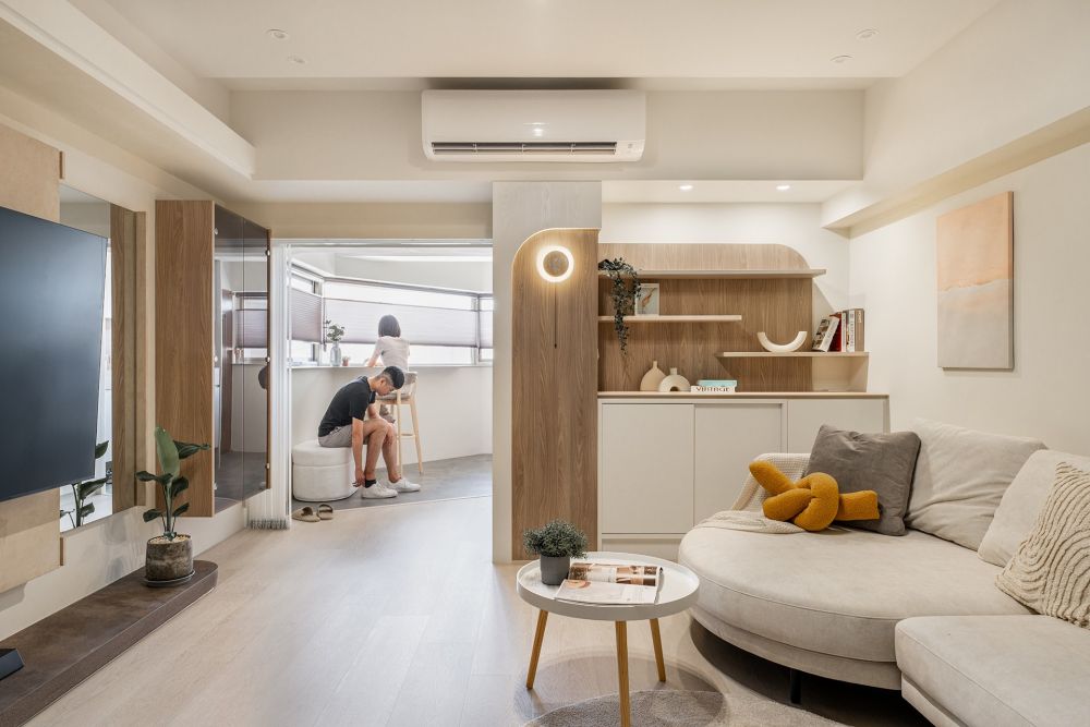 沐光郁綠 簡約北歐宅