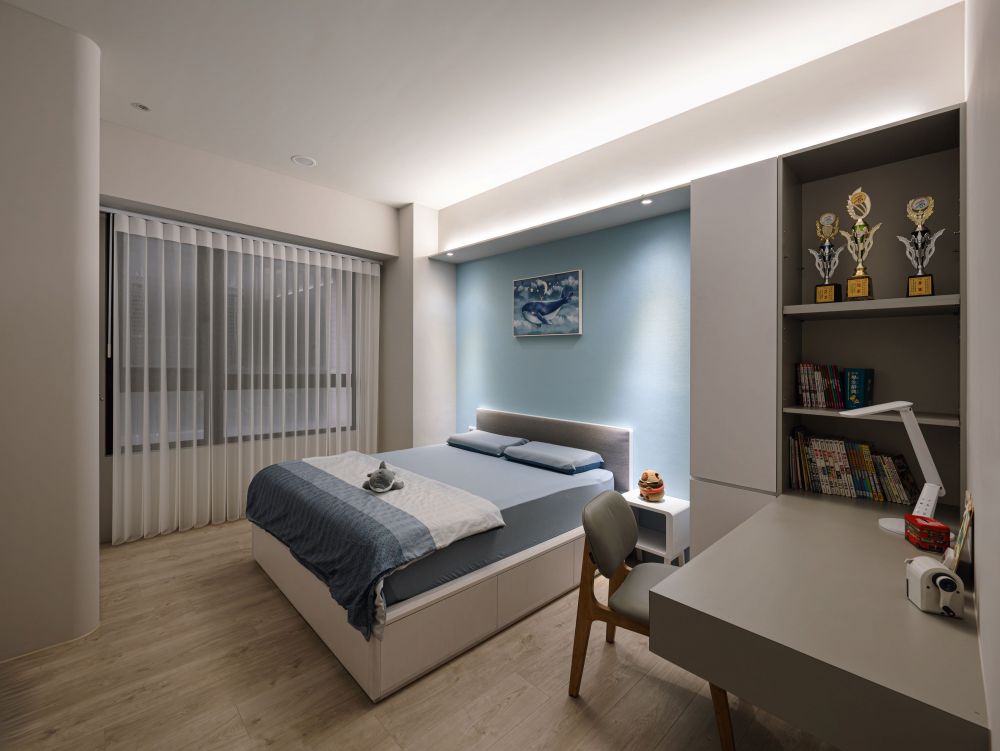 恬靜優雅 現代美式風格-溫莎堡