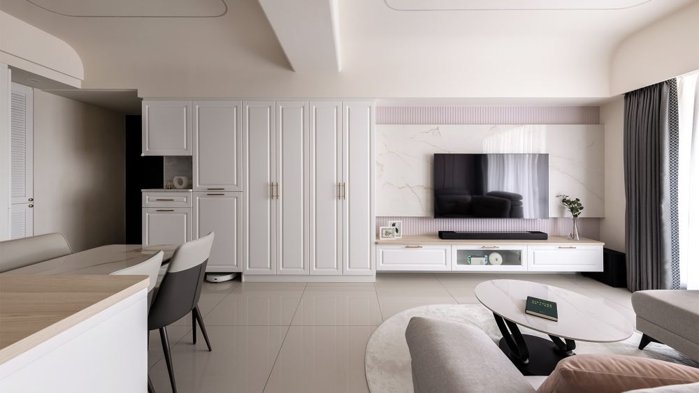 2房2廳輕法式裝修 演繹空間美感