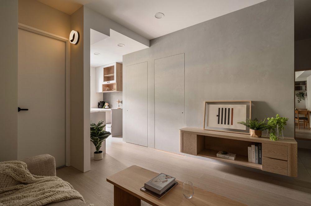 秋霧梔子花 混搭風 新成屋