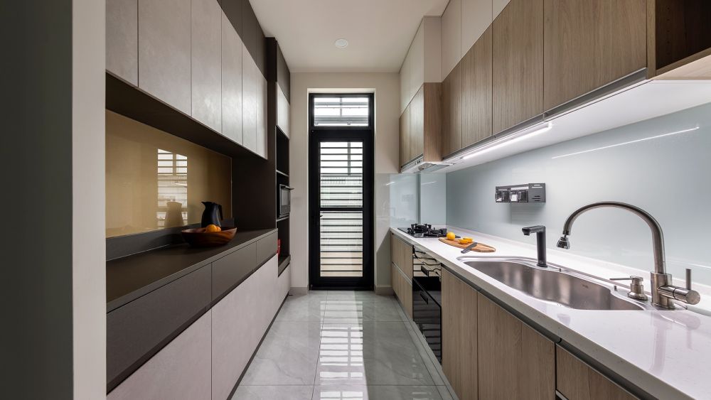 透天獨棟現代風 一家五口邂逅愜意格調生活