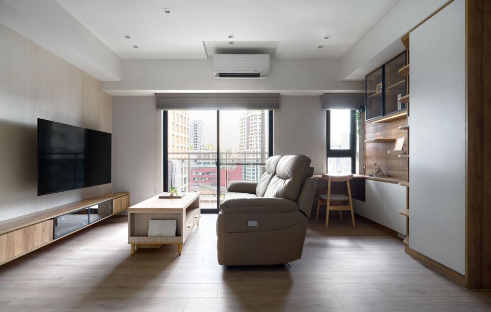 日式簡約風格打造多功能空間