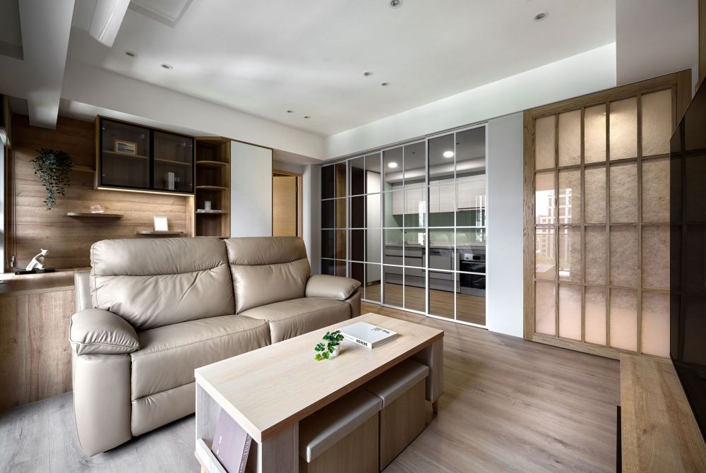 日式簡約風格打造多功能空間