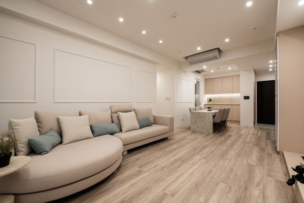 奶油色系微鄉村風住宅