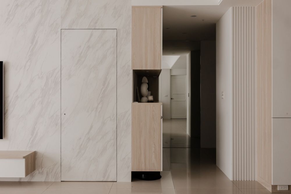 43坪溫馨奶油北歐宅，巧妙收納×靈活空間設計，讓生活充滿儀式感與溫度！