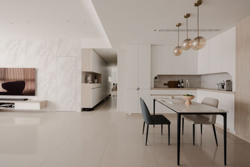 43坪溫馨奶油北歐宅，巧妙收納×靈活空間設計，讓生活充滿儀式感與溫度！