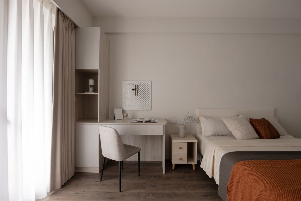 43坪溫馨奶油北歐宅，巧妙收納×靈活空間設計，讓生活充滿儀式感與溫度！