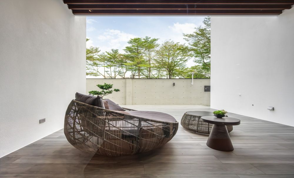 台南別墅設計案 現代風 自地自建