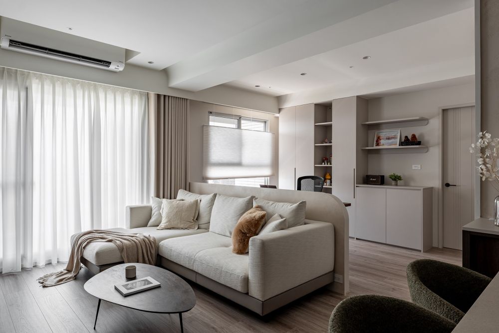 侘寂奶茶色宅-台南-K宅