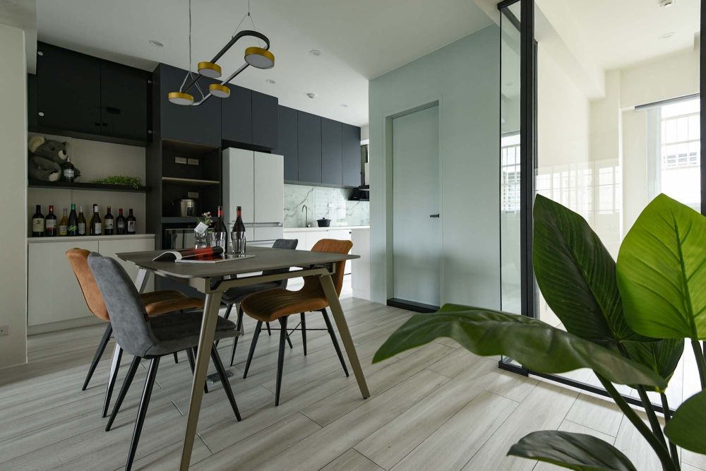 黑白調性 × 俐落都會感宅