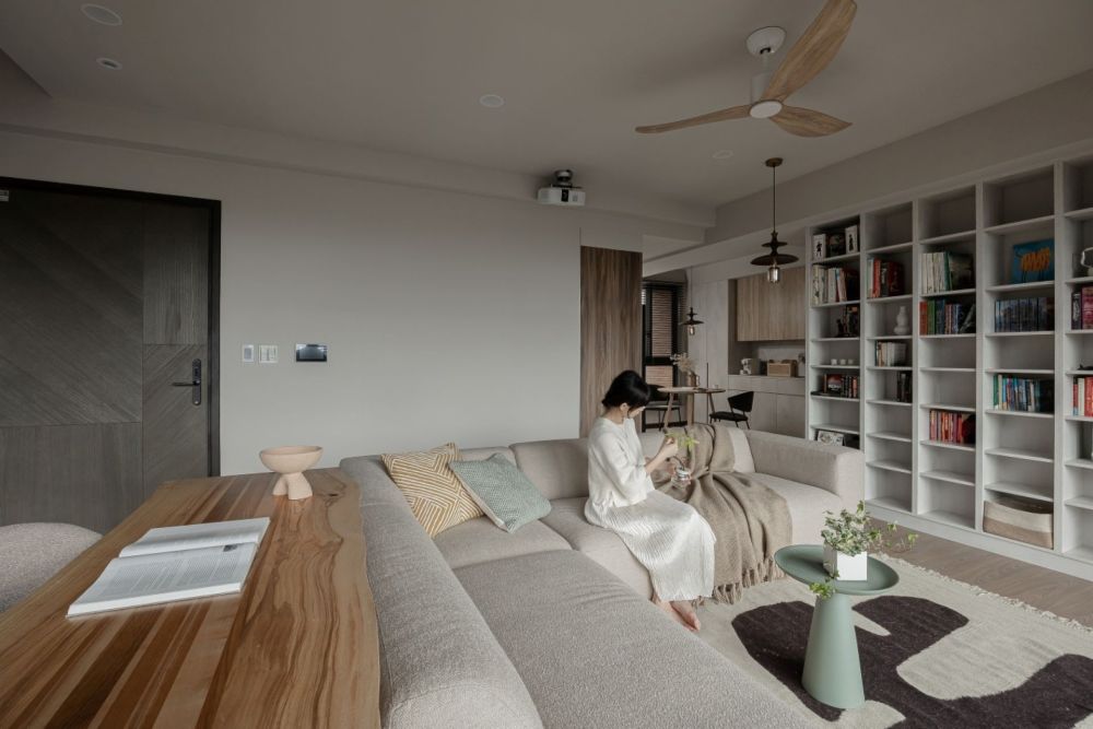 用質感書牆開啟新生活想像！23坪北歐宅明亮寬敞超舒適