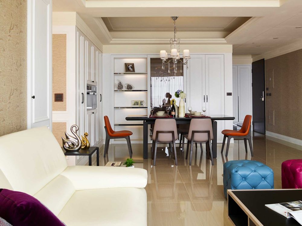 扭轉原始毛胚屋！變身潔淨純白的浪漫精緻新古典宅