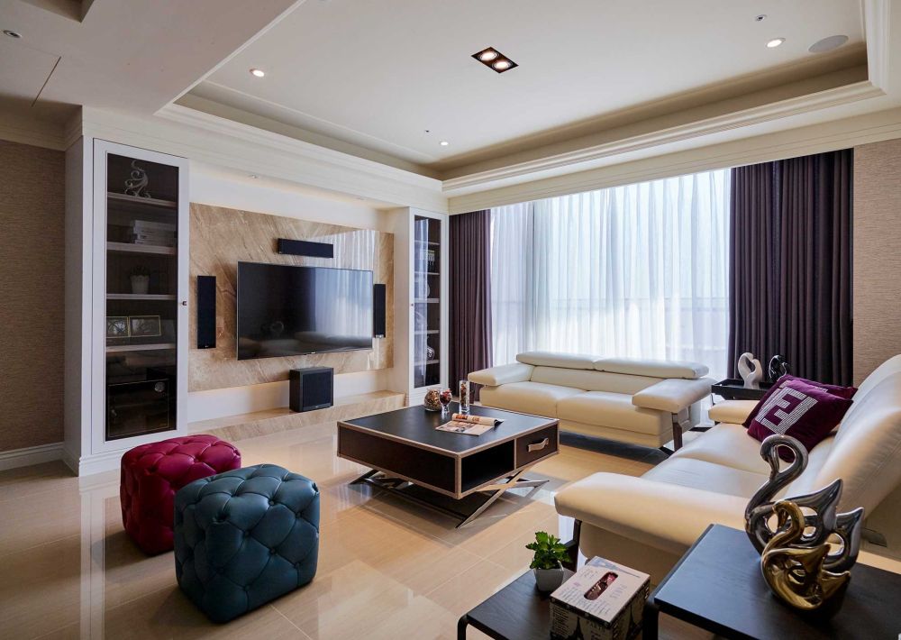 扭轉原始毛胚屋!變身潔淨純白的浪漫精緻新古典宅