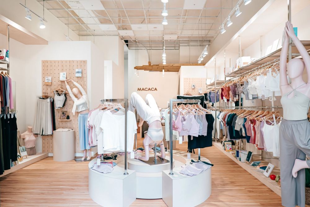 北歐 文青 療癒系 瑜伽服 店