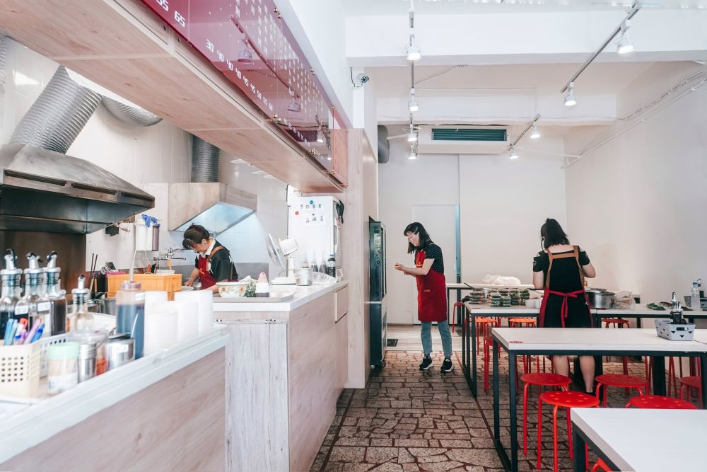 清新 老牌 乾麵店 大翻修