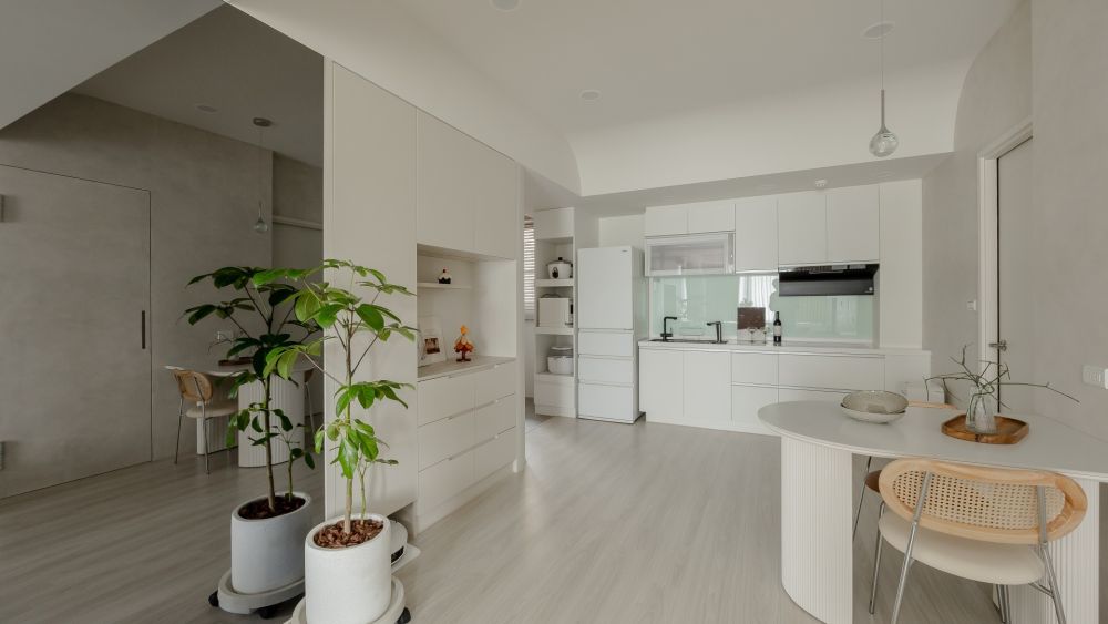 侘寂風的無壓氛圍超療癒!23坪奶油色溫柔小家帶你看 其他 新成屋