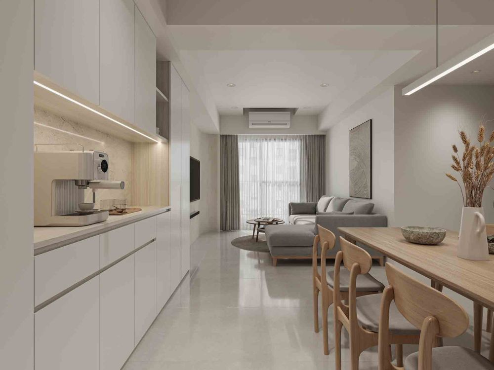 結構修飾 * 北歐清爽 拎包入住自在小宅